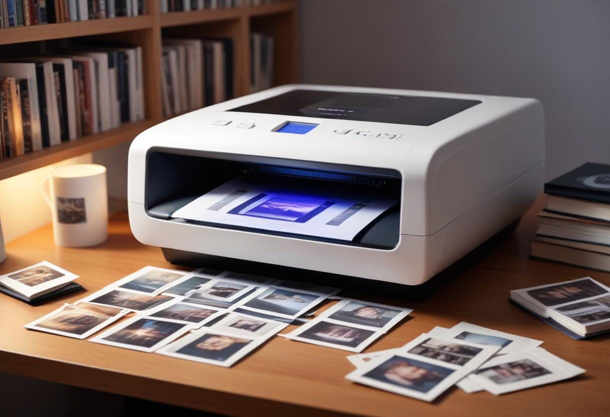 Så här hittar du scanner diabilder bäst i test illustration